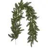 Amazon Transfronteiriça Simulação de Planta Verde Pinheiro Plano Rattan Decoração de Natal Borracha Macia Folhas de Pinheiro Rattan Simulado