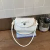 Bolsa Pequena Texturizada de Luxo para Mulheres 2026 Nova Moda Versátil Bolsa Transversal Bolsa de Ombro Único Sob o Braço Bolsa Quadrada Pequena Primavera e Verão