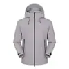 Chaqueta de montañismo cálida y cómoda para deportes de ocio al aire libre, personalizable con texto, cortavientos de caparazón duro de una sola capa, unisex