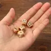 Juego de Dados de Madera Maciza para Uso en Bares y KTV, Incluye Dados, Vasos para Dados y Bandeja para Dados