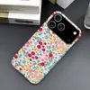 Venta Caliente en el Extranjero Flor de Colores Planta Manzana 17pm Funda para Teléfono Funda de Película Dos en Uno Mate IP18promax