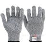 Guantes anticorte de alambre de acero con paquete HPPE de 13 pines, protección de seguridad contra cortes de vidrio, resistentes al desgaste, grado 5.