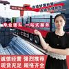 Venta directa de fábrica Tianjin 40*40 soporte publicitario tubo cuadrado galvanizado nuevo Youfa hueco galvanizado en caliente tubo cuadrado de acero