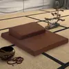 Almofada de meditação de fibra de coco pura, tapete Zen, tapete de oração para casa, tapete de joelhos para meditação, almofada Zen dobrável