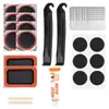 Kit de Reparo de Furo de Pneu de Bicicleta Transfronteiriço Filme de Reparo de Pneu Conjunto de Cola Conjunto de Ferramentas de Reparo de Pneu de Bicicleta