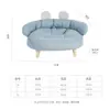 Cama de Madera para Mascotas para Todas las Estaciones, Elevada y a Prueba de Humedad, para Gatos, Perros Pequeños y Medianos, Teddy y Bichón Frisé