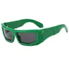 Novos Óculos de Sol Exagerados Estilo Europeu e Americano Moda Feminina Óculos de Sol Hip Hop Óculos de Sol Personalizados Masculinos