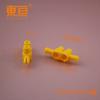 SZSL411015 amarillo doble columna doble rueda bloques de construcción accesorios bloques de construcción octogonales accesorios Bloques de Construcción de Tecnología Piezas