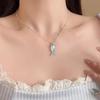 Collar Único y Lindo de Concha y Pez de Verano de Alta Gama, Moderno y Personalizado, Versátil para el Uso Diario, Cadena para Clavícula para Mujeres