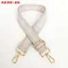 Correa de Bolso Ancha de 3.8 cm Correa de Hombro Jacquard Colorido Lona de Diamante Accesorios Correa de Bolso de Hombro Único Cruzado Correa de Bolso para Mujer