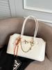 Bolso Tote Extranjero Individual de Alta Clase de Gran Capacidad para Mujer 2025 Nueva Moda Simple Bolso de Hombro Portátil