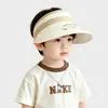 Bonito Sombrero de Verano para Niños con Diseño de Pony, Sombrero de Copa Abierta para Niños y Niñas, Sombrero de Sol de Ala Ancha para Viajes al Aire Libre, Sombrero con Protección Solar