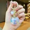 Las cosas buenas suceden cuando tienes buena suerte: Lindo y Realista Llavero de Caqui, Divertido Accesorio para Bolsa, Regalo para Mejor Amigo, Regalo de Gama Alta