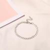 Tobillera de cadena de avión con flecha para mujer, temperamento simple europeo y americano, vacaciones de verano en la playa, joyería de cadena de tobillo de metal