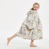 Suéter con capucha y manta para niños y adolescentes, grueso y cálido, para el hogar, ropa informal, otoño e invierno, nuevo