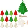 Rompecabezas 3D Navideño personalizado Árbol de Navidad, Decoración de mesa para fiesta navideña en casa de madera DIY