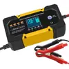 Cargador de Batería de Coche 12V 24V para Comercio Exterior Transfronterizo Cargador de Batería de Camión Carga Inteligente Reparación