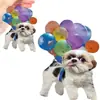 Divertido colgante acrílico de gato y perro con forma de globo, colgante para interior de coche, llavero, accesorios, colgante para decoración del hogar
