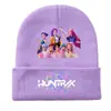 Gorro + Guantes 2025 Amazon Nuevo Drama Coreano Personaje de Dibujos Animados Estampado Gorro de Punto Gorro de Lana Gorro Cálido