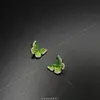 Pendientes retro morados con borlas de mariposa para mujer 2026. Nuevo estilo de moda. Pendientes de estilo chinoiserie de alta gama, únicos y hermosos.