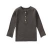 Ropa para niños Camiseta de manga larga para niños y niñas Top Ropa para niños Camiseta de manga larga Camiseta básica para bebé Ropa Primavera y Otoño