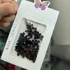 Resina Gato Kt Gravata Borboleta Decorações Mistas para Nail Art Ano Novo Natal Gatinho Gato Grande Laço Vermelho Acessórios de Unha Vestíveis
