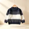 Ropa Infantil Suéteres para Niños 2026 Otoño e Invierno Nuevo Terciopelo Coreano Suéteres para Niños Suéter para Niños