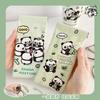 Bolsa para Gafas de Panda Funda Protectora para Gafas de Sol Bolsa Portátil para Guardar Gafas de Sol Cierre Automático Bolsa para Gafas de Miopía para Estudiantes