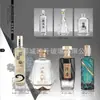 Yuncheng Ruisheng Fabricante de Vidro Garrafa Personalizada para Bebidas Destiladas Borrifada 500ml Garrafa de Vidro com Flor Assada e Estampagem a Quente Garrafa Branca Cristal para Vinho de Cozinha
