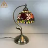 Lámpara de Mesita de Noche para Dormitorio Lote Accesorios para el Cabello Rústico Retro Estudio Lámparas Cálidas Modernas Sencillas Lámpara de Mesa Decorativa de Aleación Americana