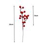 Simulação fruta vermelha fruta rica simulação azevinho faça você mesmo flor de simulação fruta vermelha recortes ornamentos fabricantes atacado acessórios decorativos