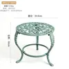 Moderno Simple Retro Fundición Artesanía Soporte para Flores Estante Adorno Personalidad Creativa Patio de Villa Balcón Decoraciones