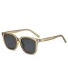 Serie Mate Coreana GM Nuevas Gafas de Sol Anti-UV Moda Tendencia Hombres y Mujeres Cuadradas Negras Retro Gafas de Sol