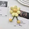 Flor de Pan Nueva Estilo Coreano Flor de Girasol Flor de Algodón DIY Ropa Bolsa Sombreros Cortina Accesorios Accesorios Mayoreo