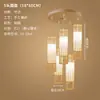 Estilo Zen Japonés Candelabro de Bambú Nuevo Estilo Chino Escalera de Té Hotel Arte de Bambú Casa de Huéspedes Sala de Té Decoración Lámparas de Viento Silencioso