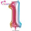 Globo de Película de Aluminio Digital Versión Gruesa de 30 pulgadas / 32 pulgadas Globo Venta al por Mayor Globo Digital de 75 cm Decoración de Fiesta Globo Inflable