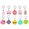 Accesorios de Llavero Suave de Pvc de Venta Caliente Transfronteriza Colgante Pequeño Estilo de Dibujos Animados Día de la Madre Colgante para Bolso Decoración de Joyería