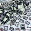 10*14mm Azúcar de Roca Largo Rectángulo Punta Inferior Diamante para Uñas Punto Explosivo Diamante de Punta Inferior Popular Popular Decoración para Uñas al por Mayor