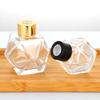 Botella de aromaterapia creativa de 100 ml, sencilla, multifacética, sin fuego, con adornos de aromaterapia, botella de fragancia para sala de estar y dormitorio, botella de vidrio con fragancia.