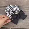 Diadema de Algodón Relleno Amarillo Brillante con Lazo y Rayas Cuerda para el Cabello Plegada Moda Coreana Accesorios Versátiles para el Cabello Nueva Diadema 2025