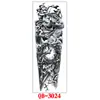 Suministro directo de fábrica, tatuaje de brazo completo, tatuaje de brazo completo, tatuaje de imagen grande, tatuaje de brazo de flores