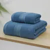 Toalhas de Algodão Puro Transfronteiriças, 100% Algodão, Classe A, Toalhas Domésticas, Absorventes, Sem Fiapos, Toalha de Presente, Conjunto de Hotel