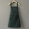 WeChat Alipay Pago Impermeable a Prueba de Aceite Delantal de PVC Engrosado Catering Mercado Nocturno Promoción Publicitaria Delantal de Cintura Impresión DIY