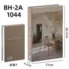 Libros decorativos ingleses minimalistas nórdicos, libros para decorar estanterías de oficinas de venta de casas modelo estilo crema, accesorios de decoración suave para el hogar imitación
