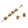 DIY fábrica mayoreo Nepal latón 4*3mm cabeza de monje accesorios con cuentas directo de fábrica