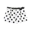 Fabricante transfronterizo de ropa para mujer al por mayor primavera 2026 nuevo estilo europeo y americano moda casual holgados pantalones cortos de cintura alta con cinturón