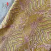 Tecido Jacquard Brocado com Padrão Ondulado, Tecido de Seda Estilo Antigo, Materiais DIY para Qipao e Roupa Tang, Multicolor