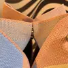 Bolso de Mano Tejido de Punto de Nuevo Estilo Transfronterizo con Diseño de Flor Hueca, Bolso de Regalo Tejido Simple y Versátil de Gran Capacidad