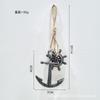Decorações de estilo mediterrâneo Casa criativa Mini acessórios de rede de pesca Estrela do mar Âncora de peixe Bóia salva-vidas Pequeno pingente