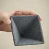 Acessórios de Chá com Filtro Não Poroso Coador de Chá Filtro de Separação de Folhas de Chá Xícara de Equidade Integrada Ferramenta para Preparar Chá Kung Fu em Casa